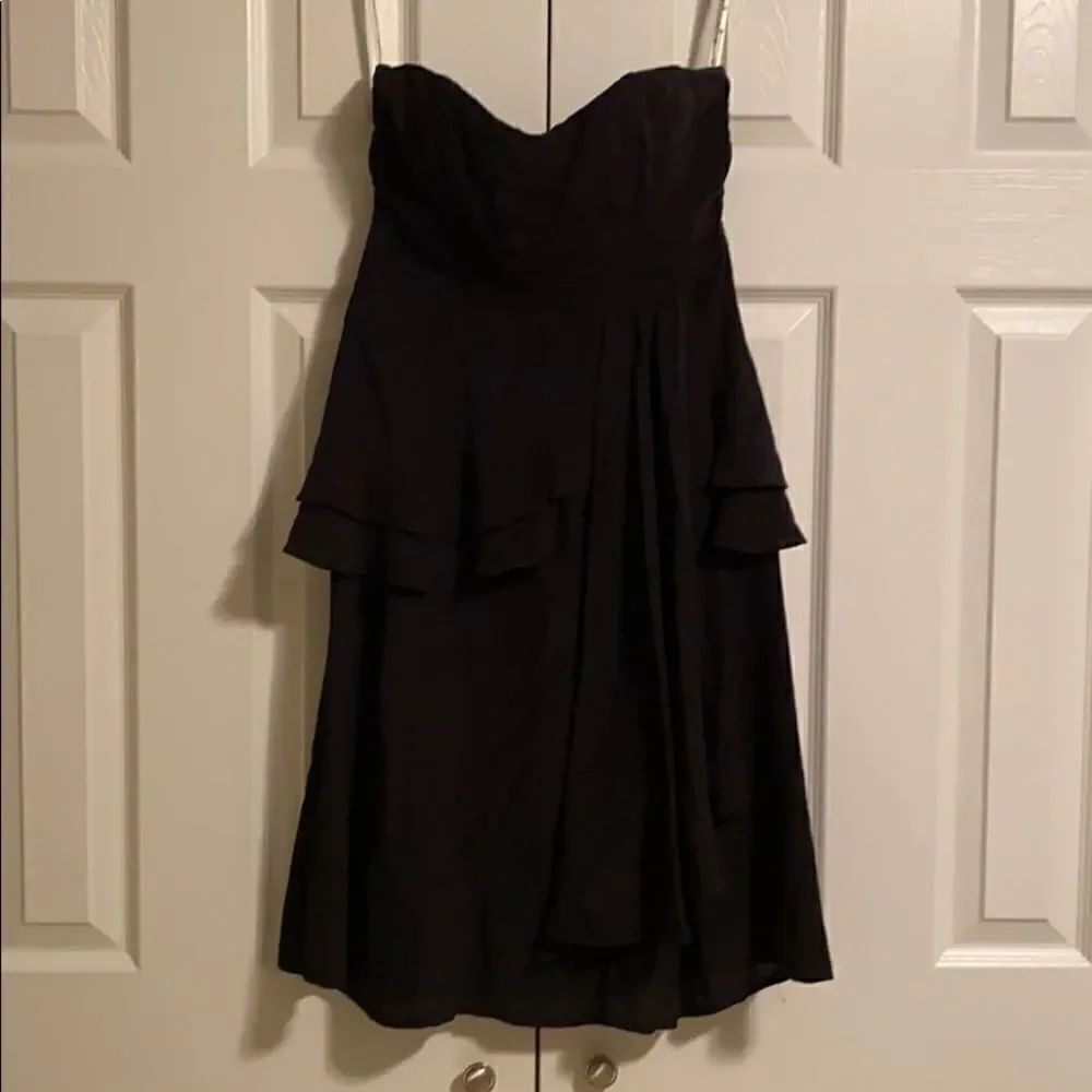 Nanette Lepore Black Strapless Sweetheart Dress